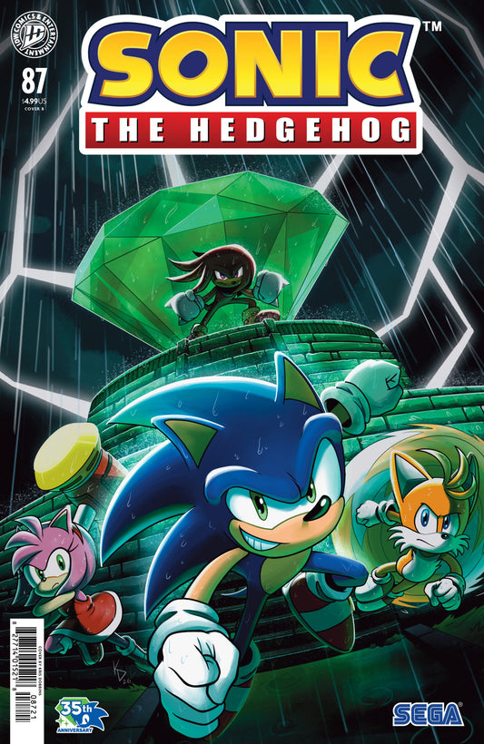 SONIC THE HEDGEHOG #87 VAR B DOBBINS CVR B