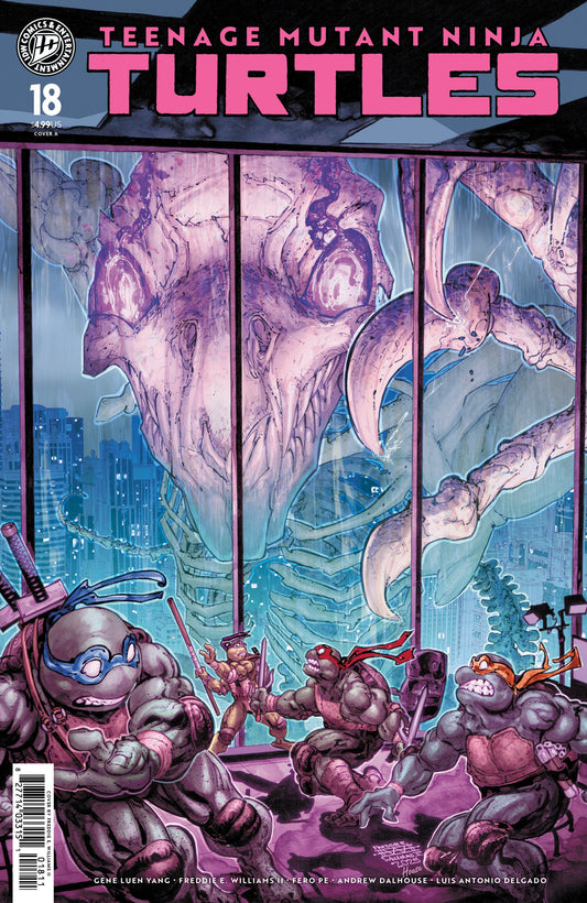 TEENAGE MUTANT NINJA TURTLES #18 COVER A WILLIAMS II CVR A