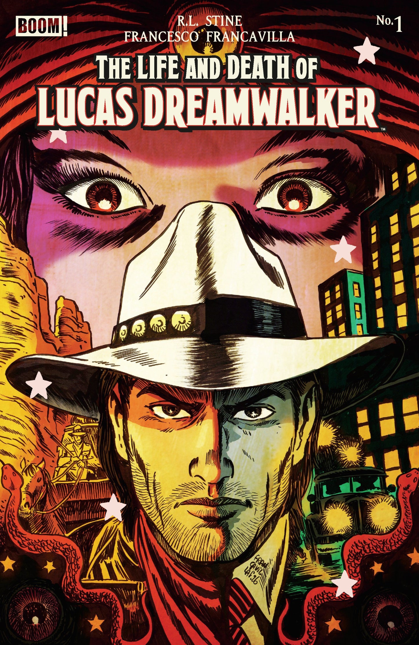 THE LIFE AND DEATH OF LUCAS DREAMWALKER #1 A MAIN DRESSED FRANCAVILLA CVR A