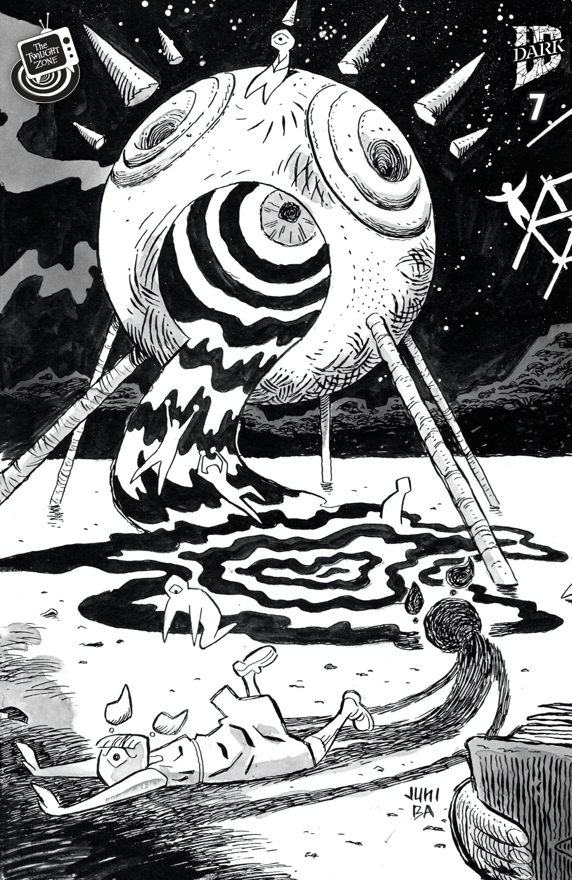 THE TWILIGHT ZONE #7 VAR B BA CONNECTING COVER CVR B