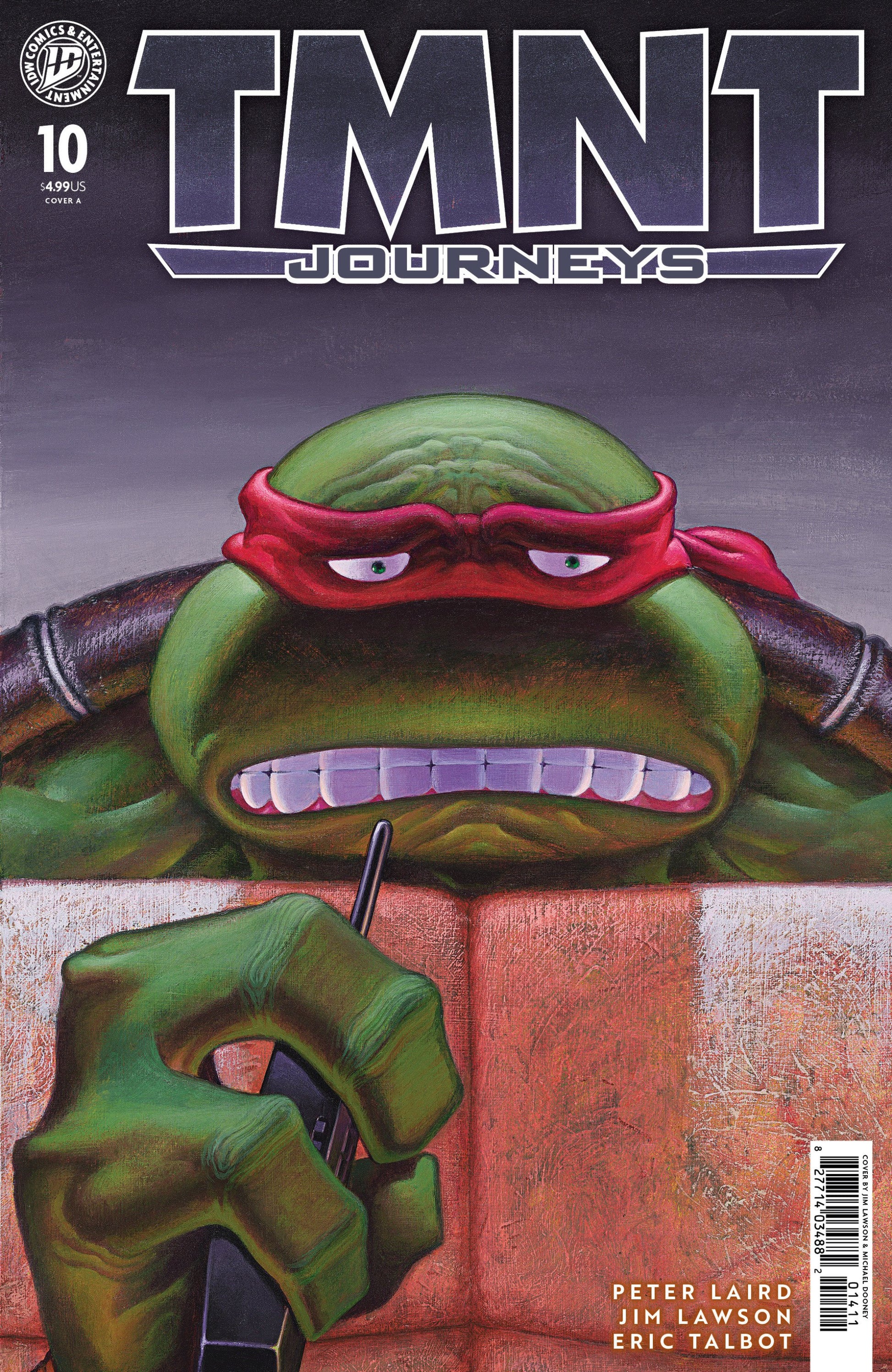 TMNT JOURNEYS #10 COVER A DOONEY AND LAWSON CVR A