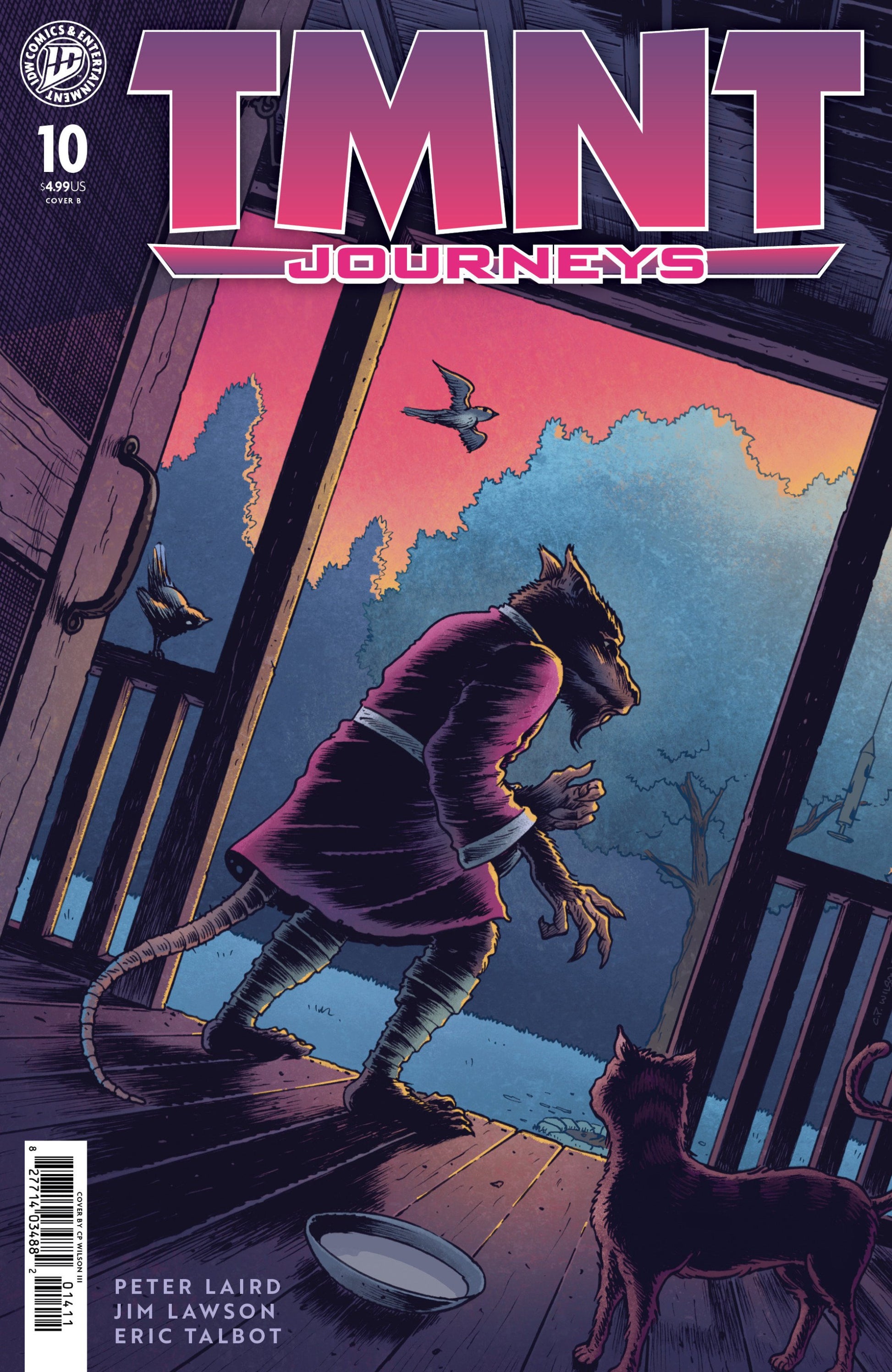 TMNT JOURNEYS #10 VAR B WILSON III CVR B