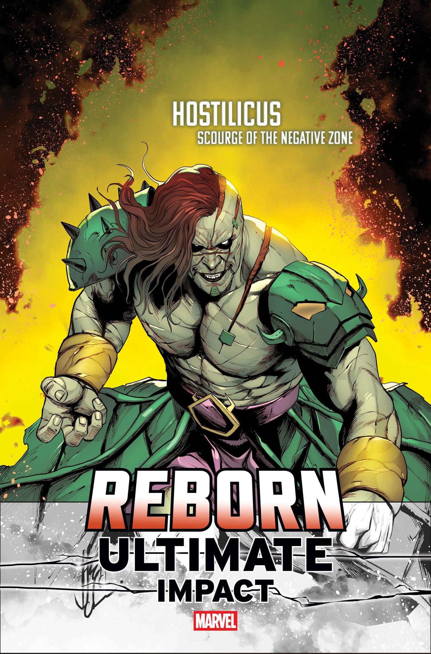 ULTIMATE IMPACT REBORN #1 STEFANO CASELLI HOSTILICUS FIRST APPEARANCE VAR B CVR G