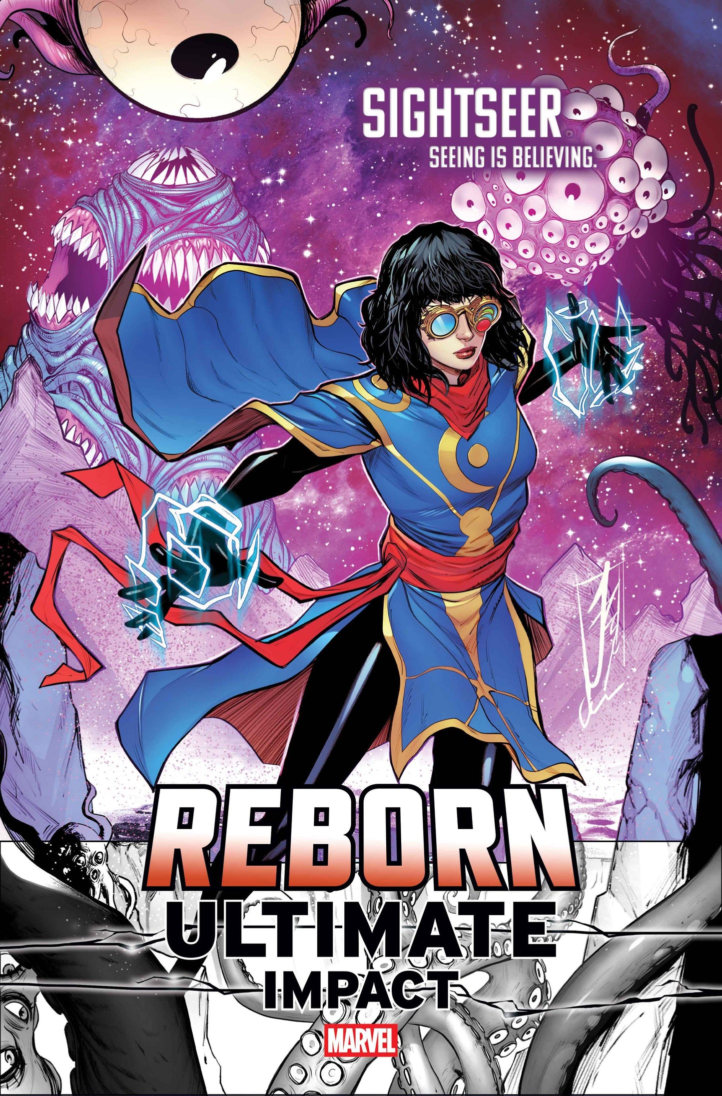 ULTIMATE IMPACT REBORN #1 STEFANO CASELLI SIGHTSEER FIRST APPEARANCE VAR D CVR I