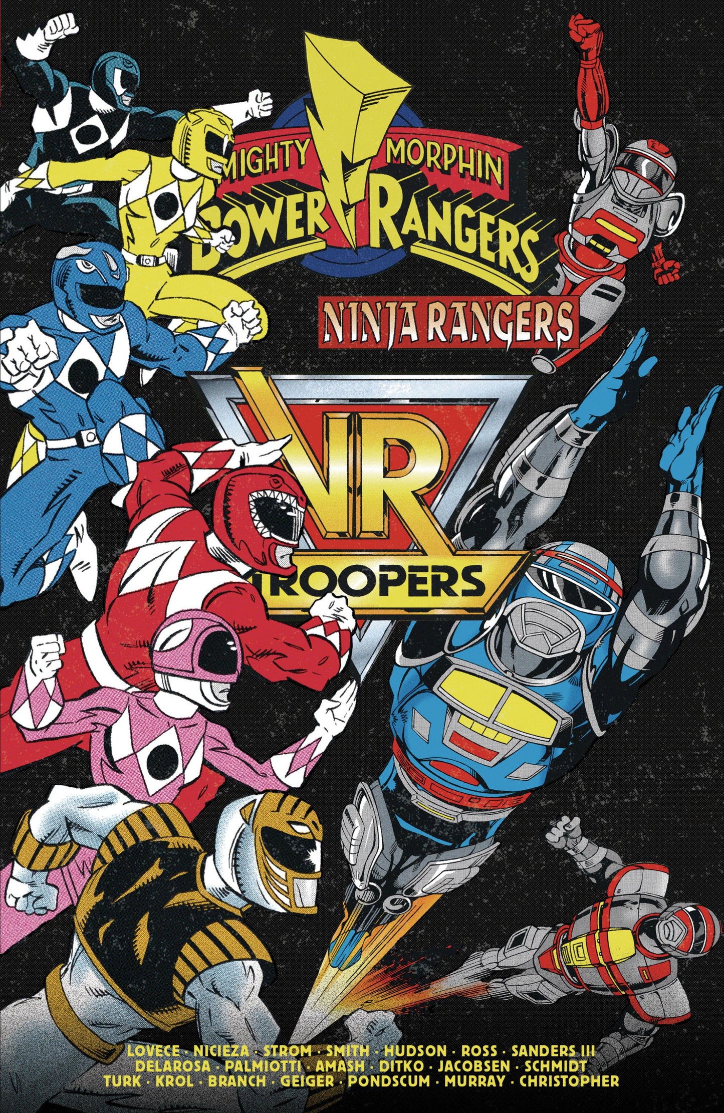 VR TROOPERS POWER RANGERS FLIPBOOK FACSIMILE EDITION