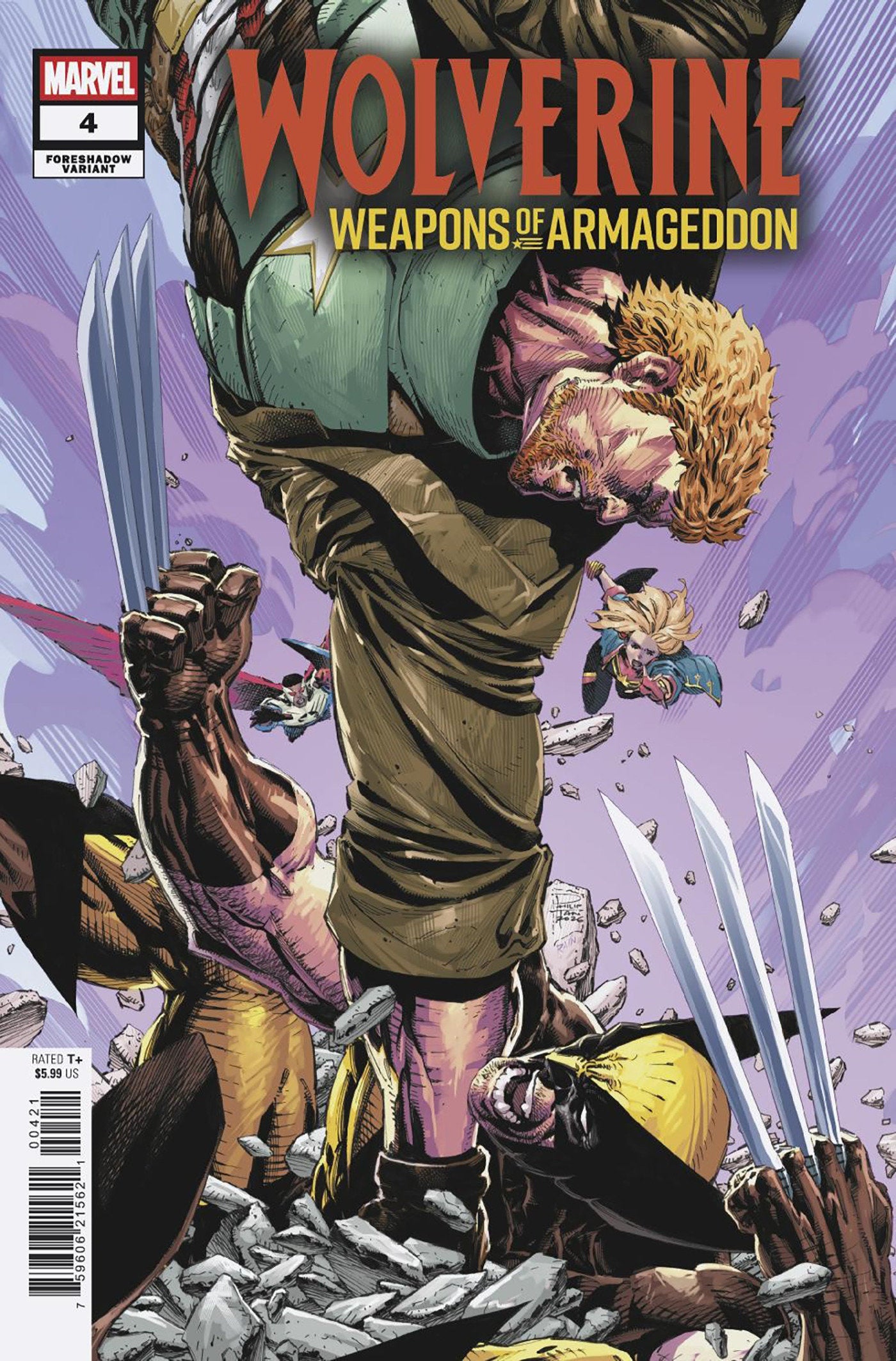 WOLVERINE WEAPONS OF ARMAGEDDON #4 PHILIP TAN FORESHADOW VAR CVR B