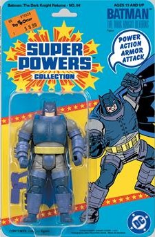 BATMAN THE DARK KNIGHT RETURNS #4 FACSIMILE EDITION CVR B JASON GEYER & ALEX SAVIUK DARK KNIGHT RETURNS ARMORED SUPER POWERS ACTION FIGURE CARD STOCK VAR (OF 4)