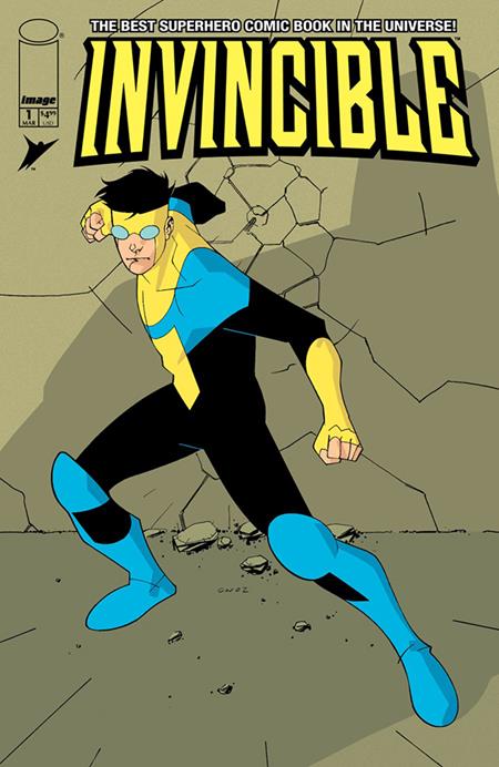 DF INVINCIBLE #1 FOIL EDITION REPRINT CGC GRADED CVR A