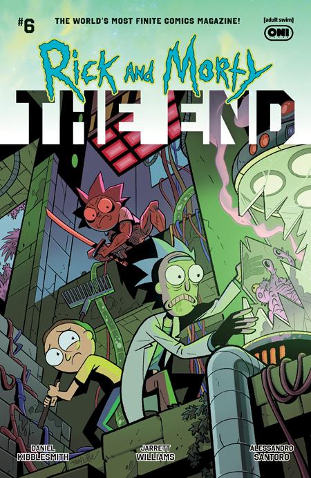 RICK AND MORTY THE END #6 CVR B TROY LITTLE VAR (OF 6)
