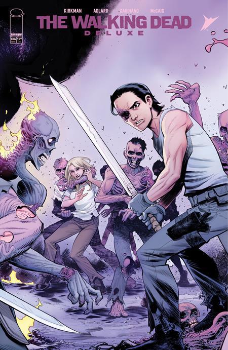 WALKING DEAD DELUXE #136 CVR C CLIFF RATHBURN CONNECTING VAR