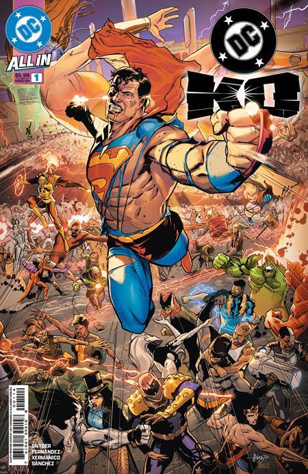 DC KO #1 FOURTH PRINTING CVR A JAVI FERNANDEZ OF 5