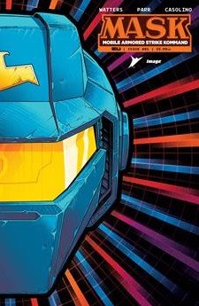 MASK #1 CVR Q PYE PARR & LUKE PREECE & ANDRES JUAREZ DIE CUT FOIL MASK VAR