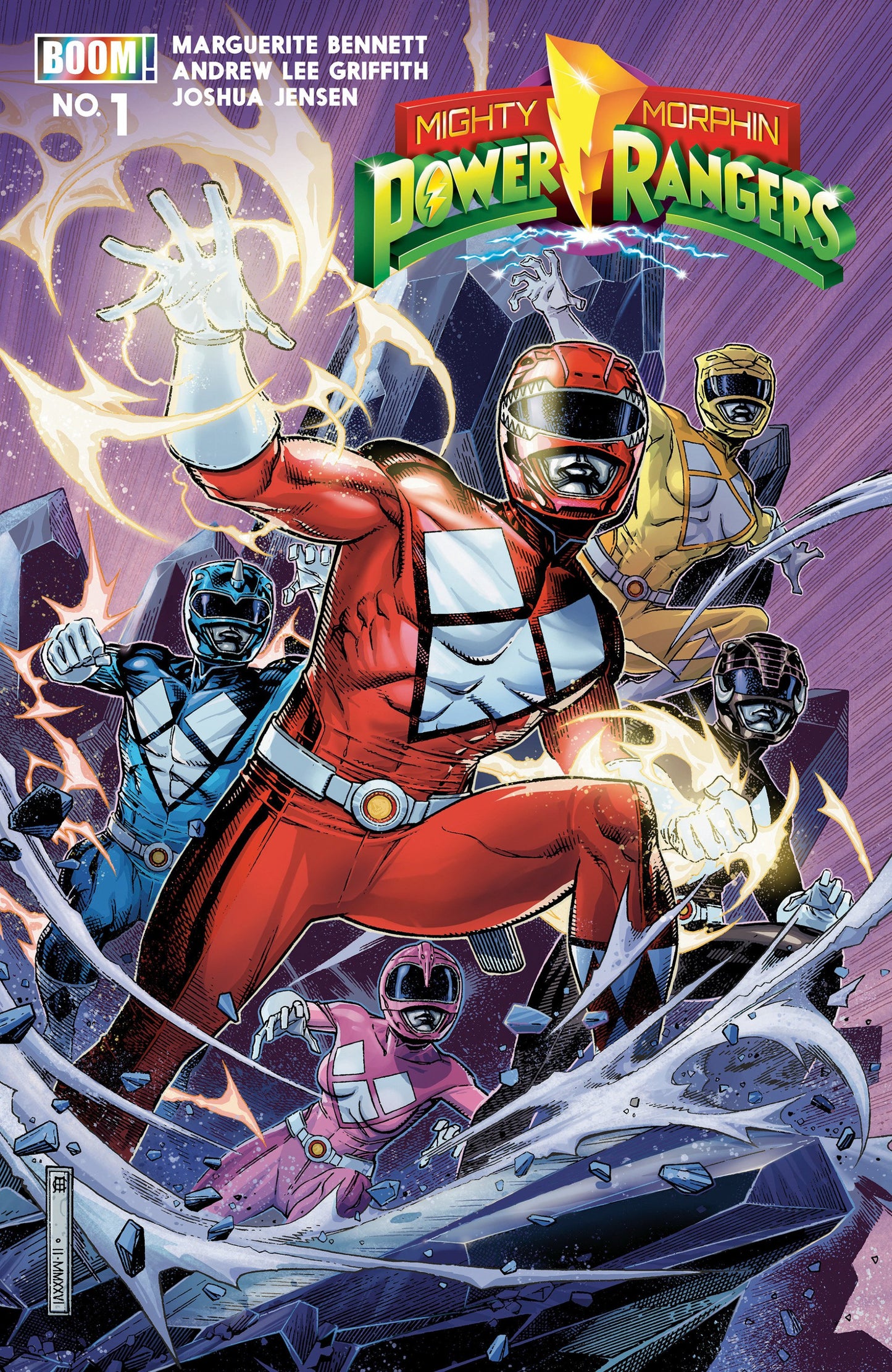 MIGHTY MORPHIN POWER RANGERS 2026 #1 A MAIN DRESSED CHEUNG CVR A