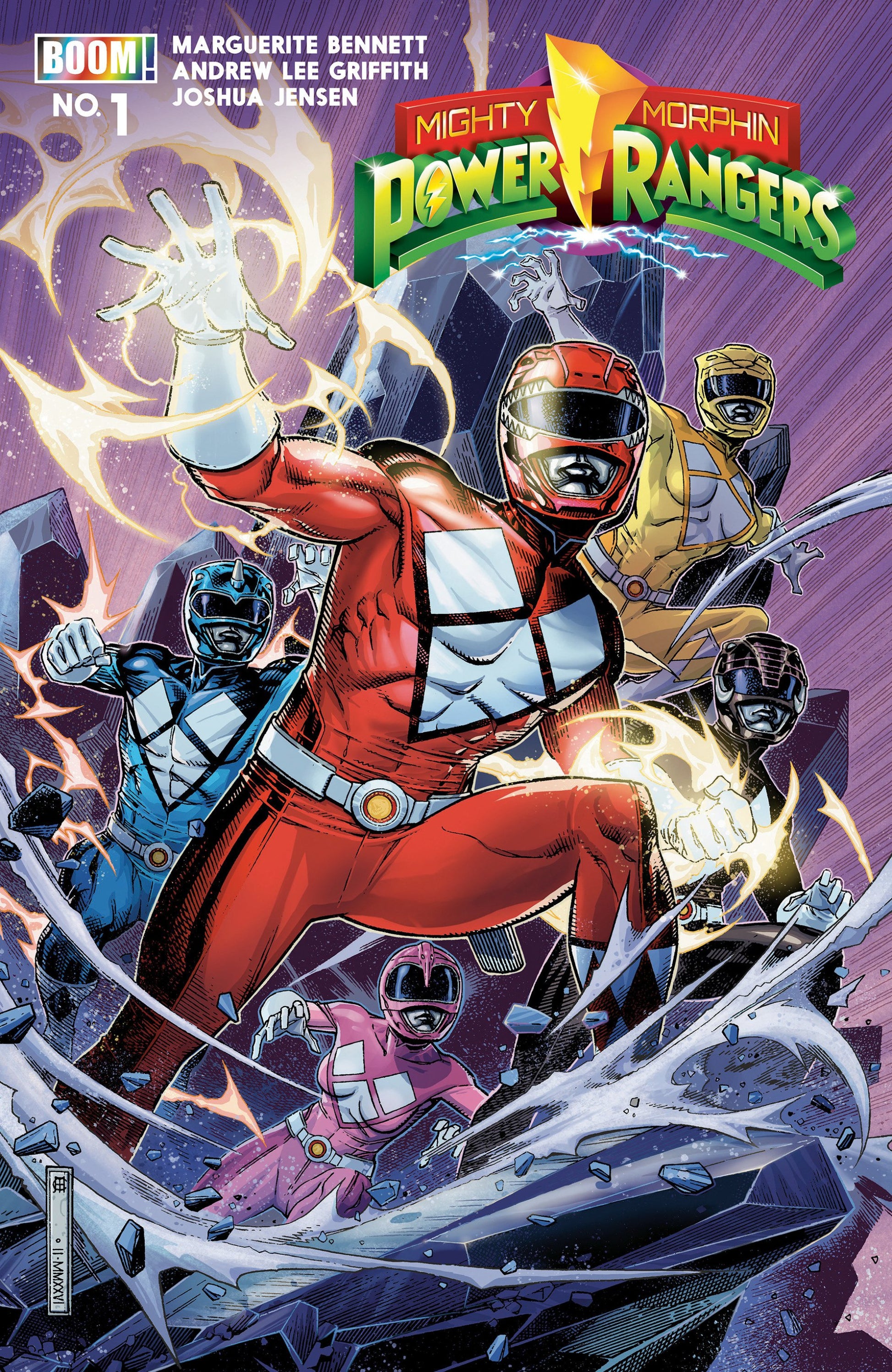 MIGHTY MORPHIN POWER RANGERS 2026 #1 A MAIN DRESSED CHEUNG CVR A