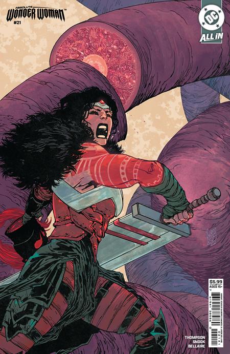 ABSOLUTE WONDER WOMAN #21 CVR D GIUSEPPE CAMUNCOLI CARD STOCK VAR
