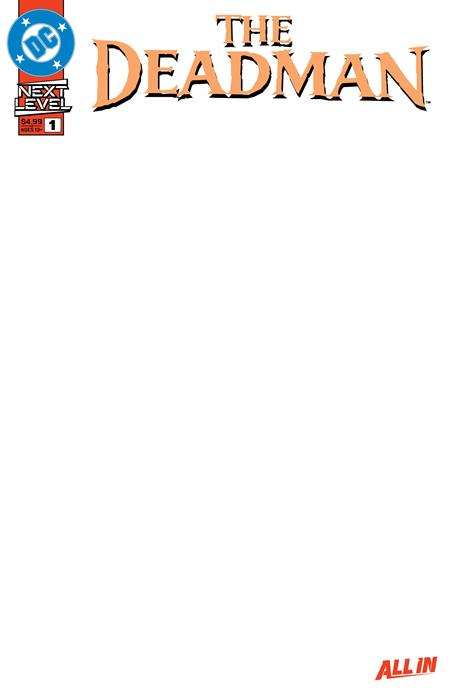 DEADMAN #1 CVR F BLANK CARD STOCK VAR (OF 6)