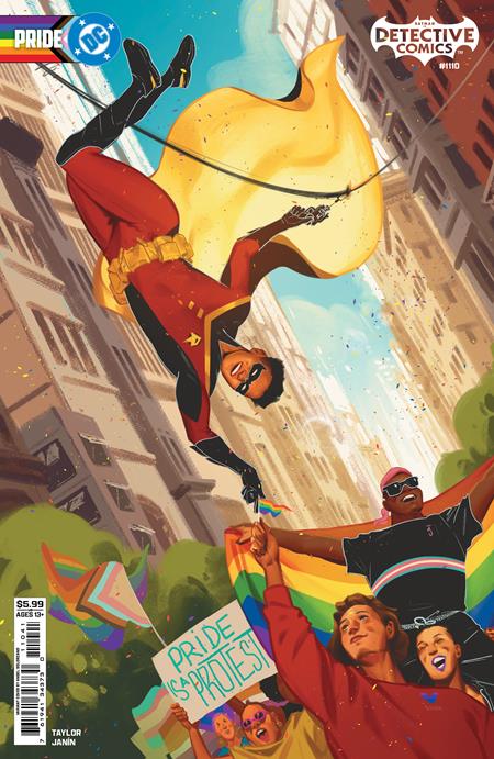 DETECTIVE COMICS #1110 CVR D ANGEL SOLORZANO DC PRIDE CARD STOCK VAR