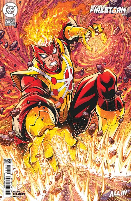FURY OF FIRESTORM #3 CVR B TODD NAUCK CARD STOCK VAR (OF 8)