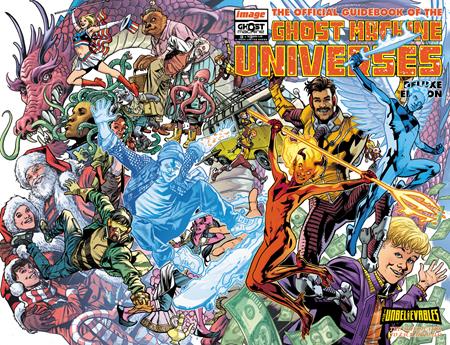 GHOST MACHINE THE OFFICIAL GUIDEBOOK #3 CVR B BRYAN HITCH & BRAD ANDERSON WRAPAROUND VAR (OF 5)