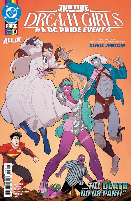 JUSTICE LEAGUE DREAM GIRLS A DC PRIDE EVENT #4 CVR A BRANDT&STEIN (OF 4)