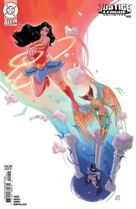 JUSTICE LEAGUE UNLIMITED #20 CVR E YASMIN FLORES MONTANEZ CARD STOCK VAR