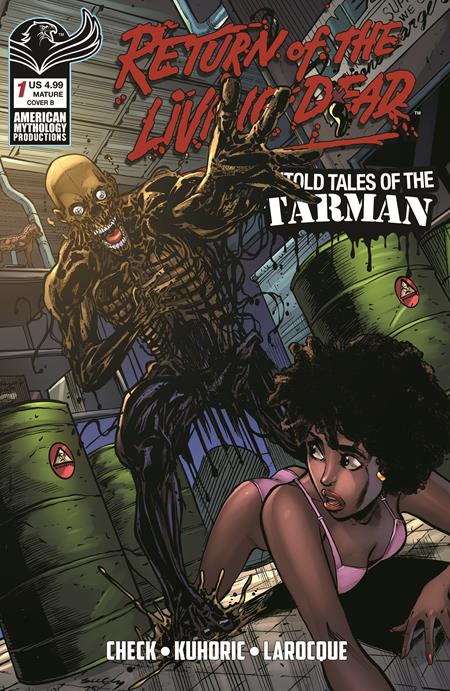 RETURN LIVING DEAD UNTOLD TALES OF TARMAN #1 CVR B TIM SEELEY VAR Previously Solicted Thru Diamond