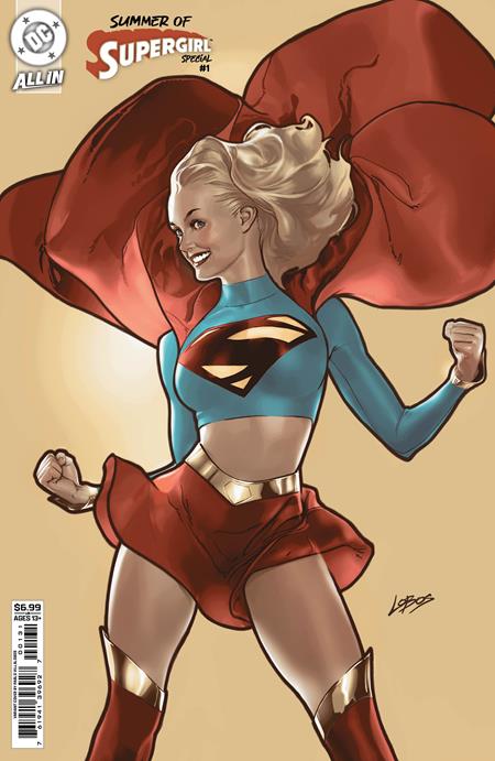 SUMMER OF SUPERGIRL SPECIAL #1 ONE SHOT CVR B PABLO VILLALOBOS CARD STOCK VAR