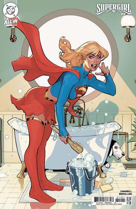 SUPERGIRL #14 CVR B TERRY DODSON CARD STOCK VAR THE REIGN OF THE SUPERBOYS