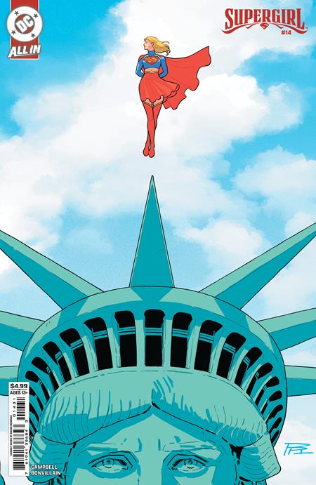 SUPERGIRL #14 CVR C BRUNO REDONDO CARD STOCK VAR THE REIGN OF THE SUPERBOYS