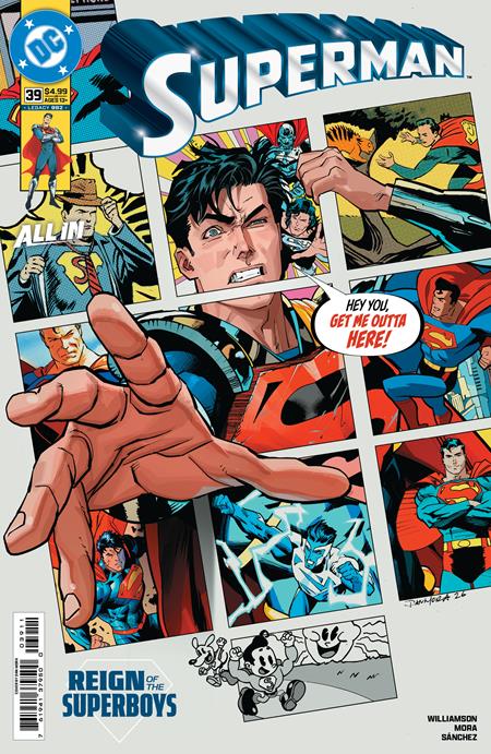 SUPERMAN #39 CVR A DAN MORA THE REIGN OF THE SUPERBOYS