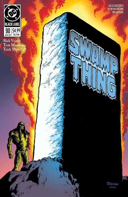 SWAMP THING 1989 #3 CVR B RICK VEITCH FOIL VAR (OF 4)