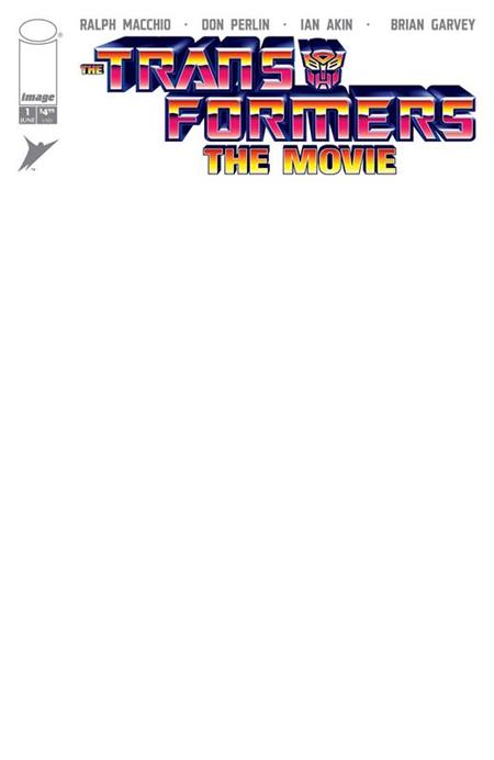 TRANSFORMERS THE MOVIE 40TH ANNIVERSARY EDITION #1 CVR D BLANK SKETCH VAR (OF 3)