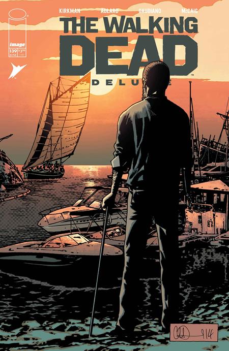 WALKING DEAD DELUXE #139 CVR B CHARLIE ADLARD & DAVE MCCAIG VAR