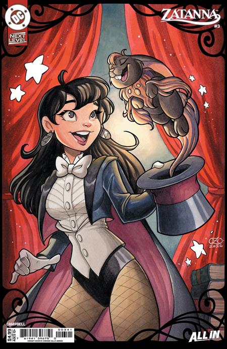 ZATANNA 2026 #3 CVR D CHRISSIE ZULLO-UMINGA CARD STOCK VAR