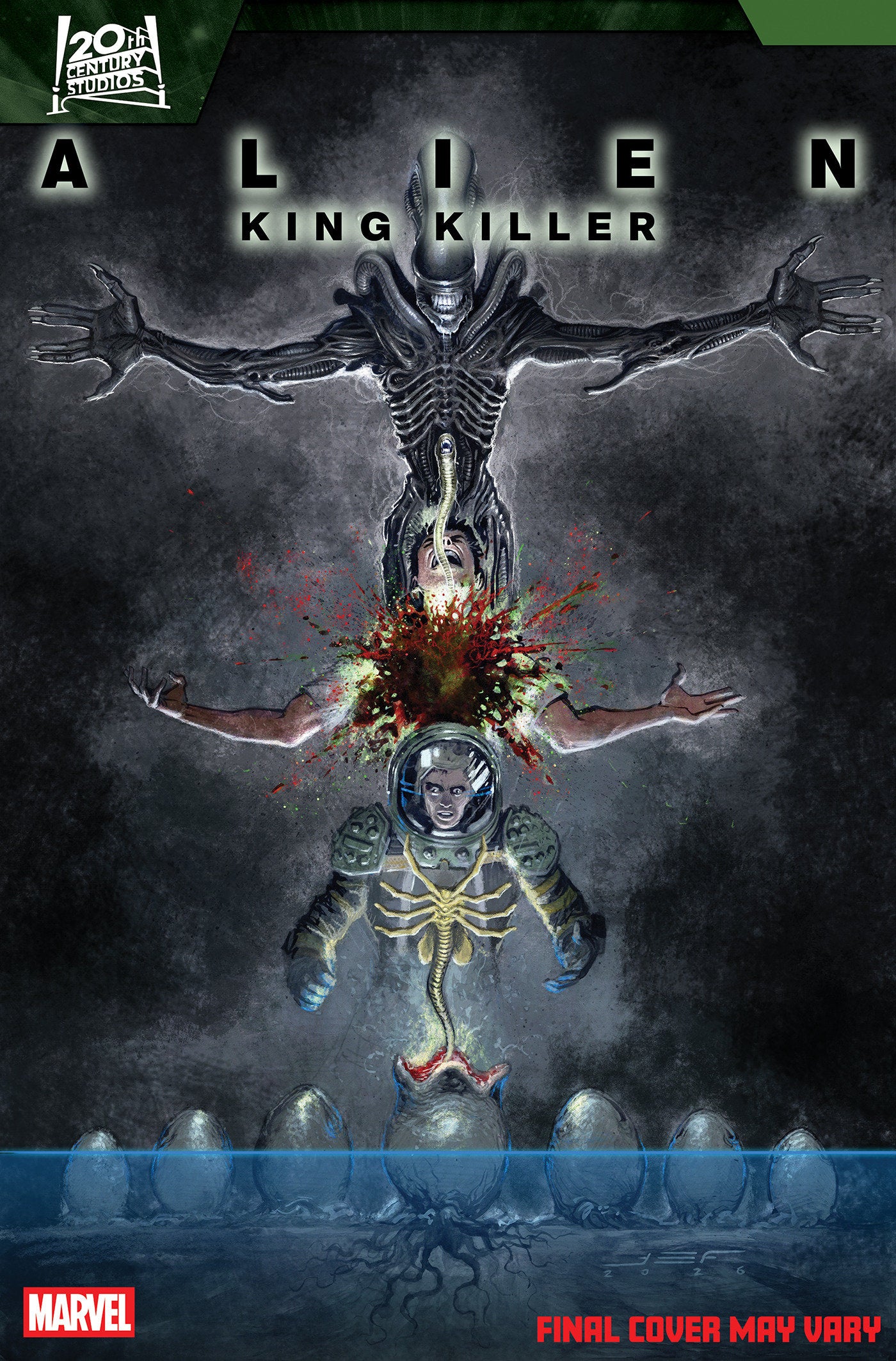 ALIEN KING KILLER #3 JUAN FERREYRA VAR CVR B
