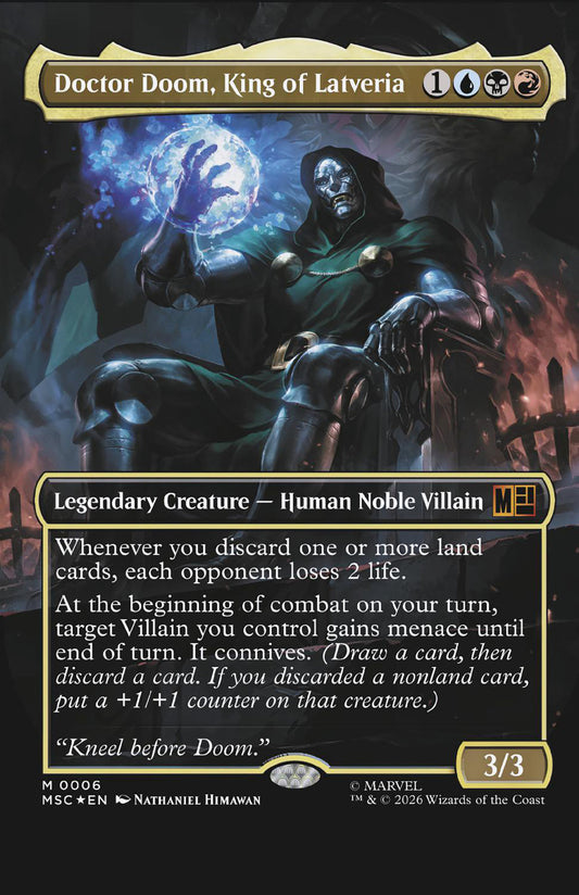 DOOMQUEST #2 CLASSIFIED ARTIST MAGIC THE GATHERING VAR CVR C