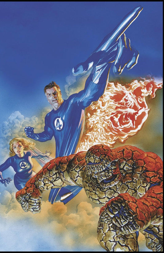 FANTASTIC FOUR #12 ALEX ROSS MARVEL DIMENSIONS VAR CVR B