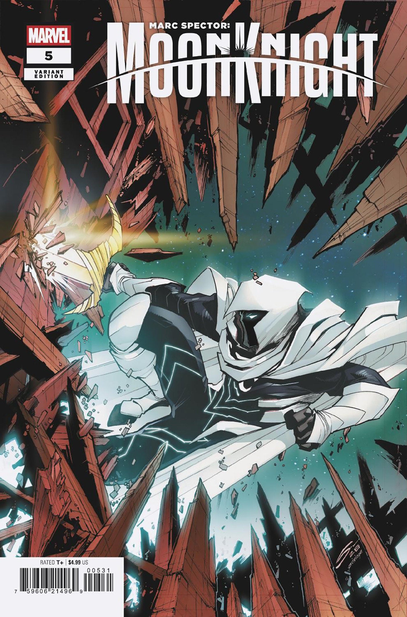 MARC SPECTOR MOON KNIGHT #5 GERARDO SANDOVAL VAR CVR C