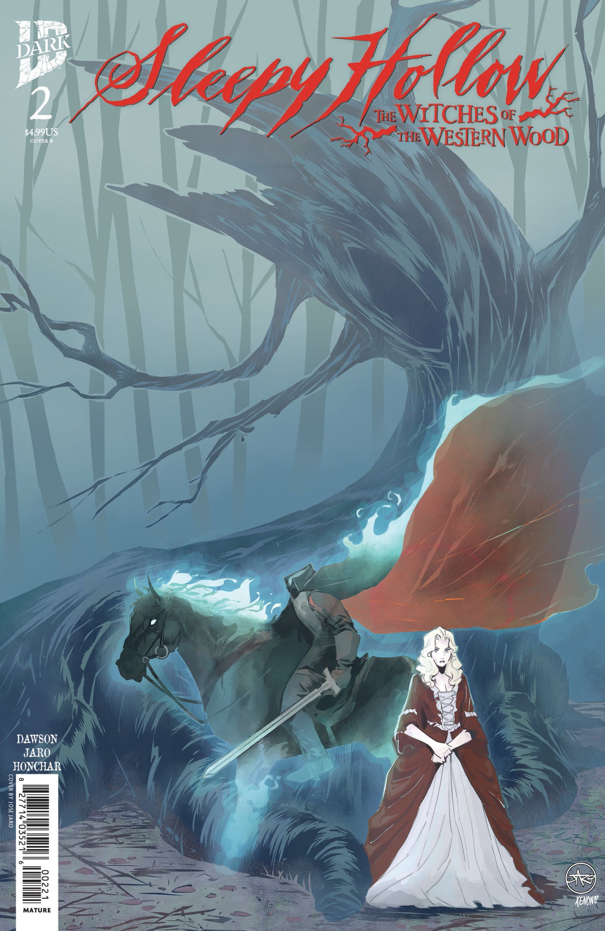 SLEEPY HOLLOW THE WITCHES OF THE WESTERN WOOD #2 VAR B JARO CVR B