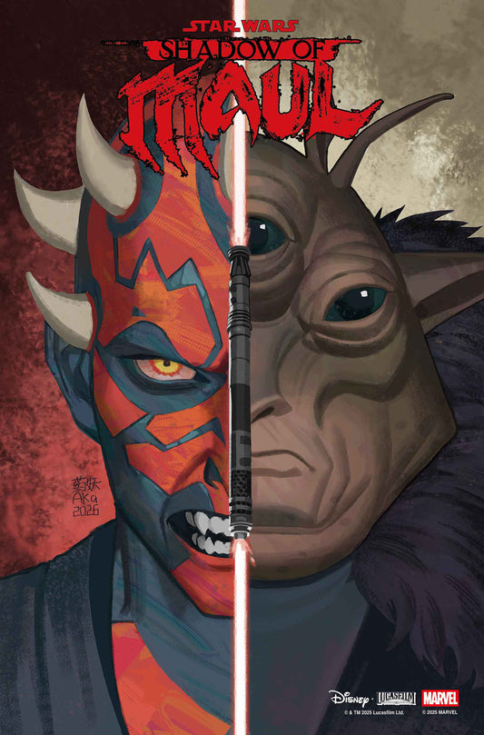 STAR WARS SHADOW OF MAUL #4 AKA HEADSHOT VIRGIN VAR CVR B
