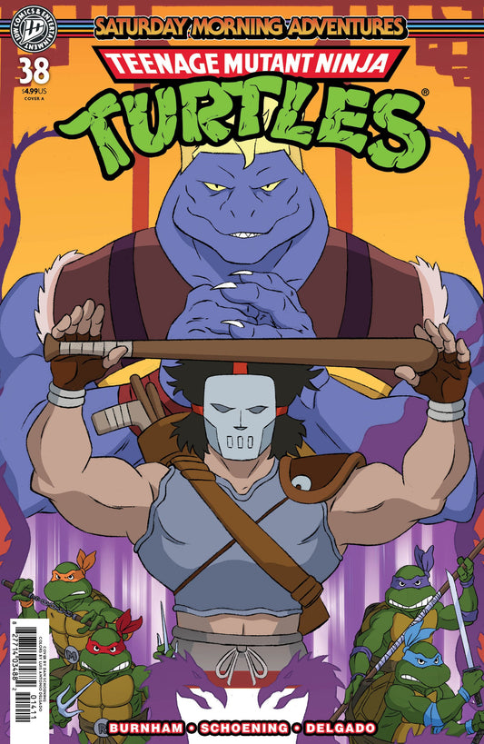 TEENAGE MUTANT NINJA TURTLES SATURDAY MORNING ADVENTURES #38 COVER A SCHOENING CVR A