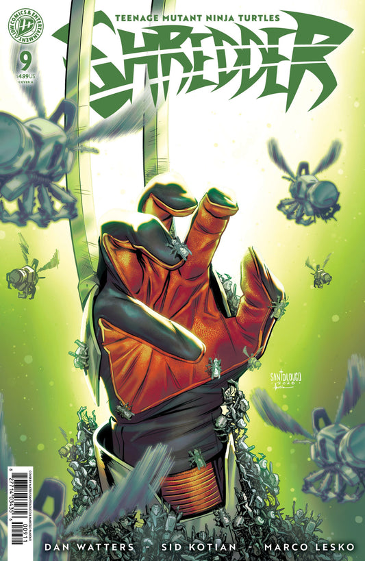 TEENAGE MUTANT NINJA TURTLES SHREDDER #9 COVER A SANTOLOUCO CVR A