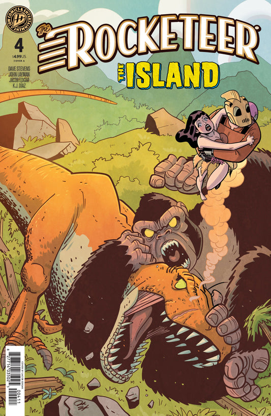 THE ROCKETEER THE ISLAND #4 COVER A EDGAR CVR A