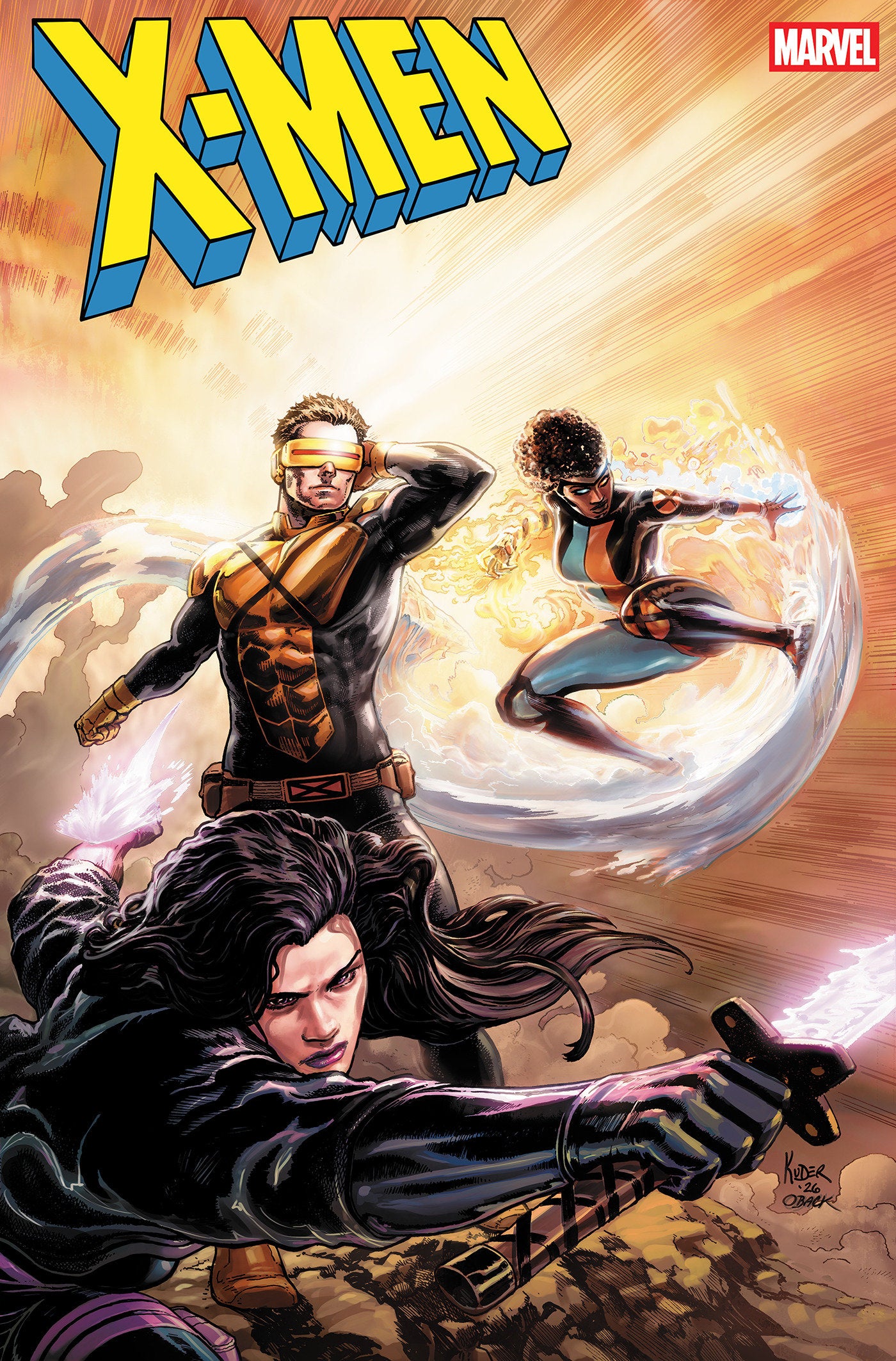 X-MEN #31 AARON KUDER VAR CVR B