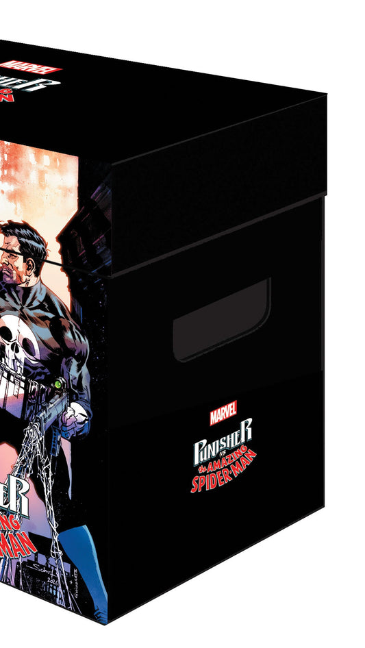 MARVEL GRAPHIC COMIC BOX PUNISHER SPIDER-MAN BUNDLES OF 5