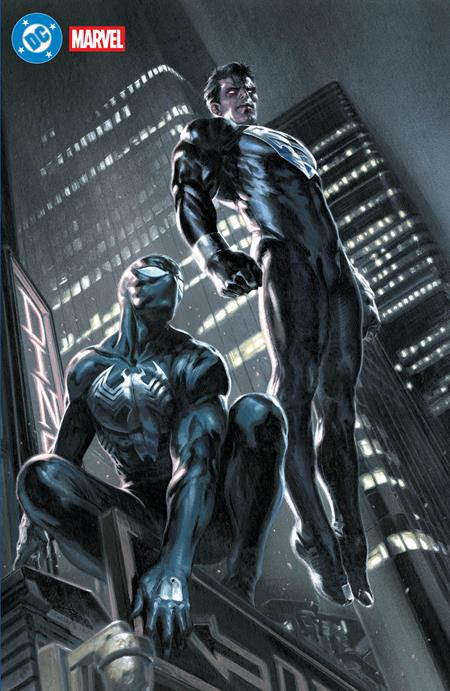 DC MARVEL SUPERMAN SPIDER-MAN #1 ONE SHOT SECOND PRINTING CVR D GABRIELE DELL OTTO FOIL CARD STOCK VAR