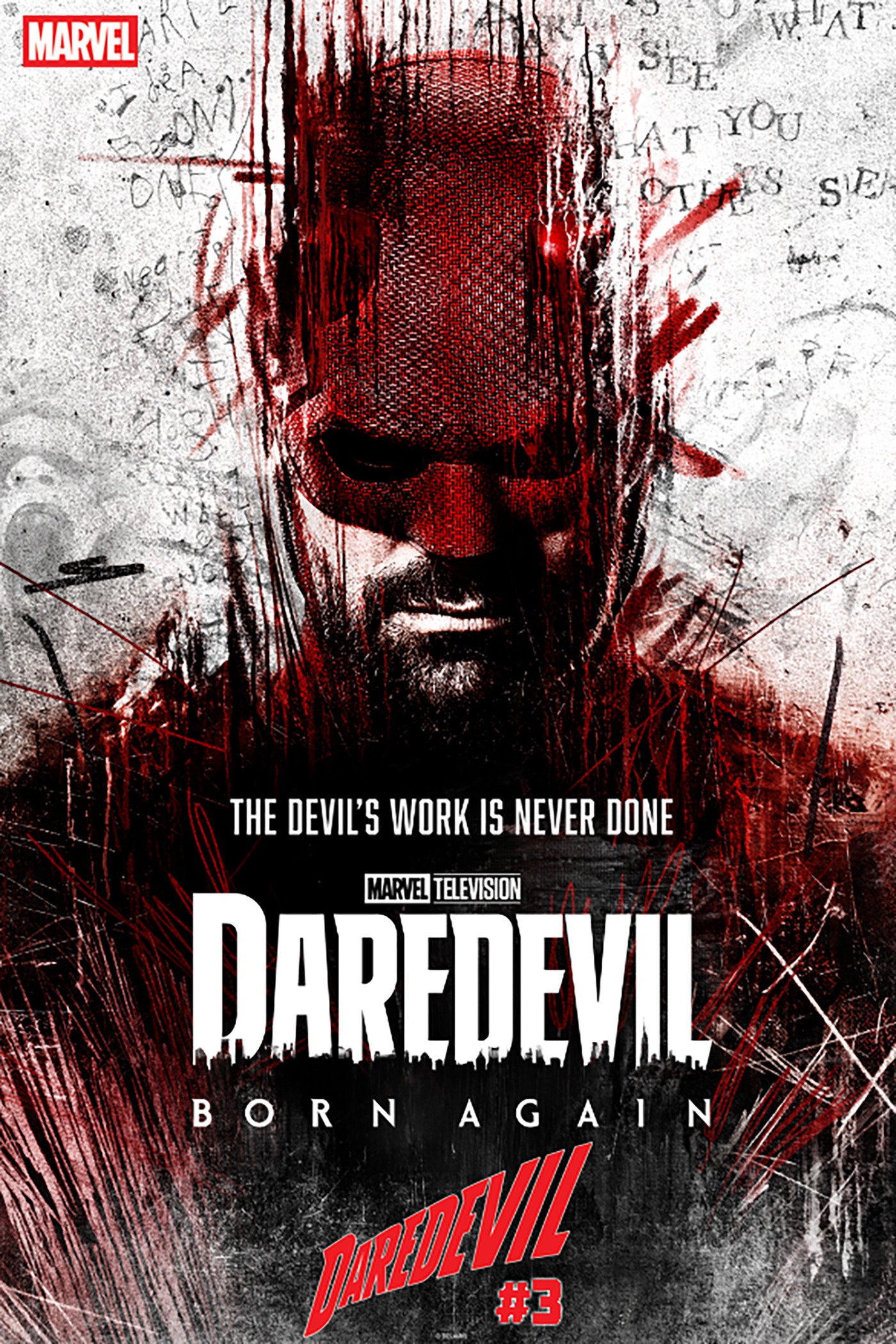 DAREDEVIL #3 MARVEL TELEVISION VAR CVR E