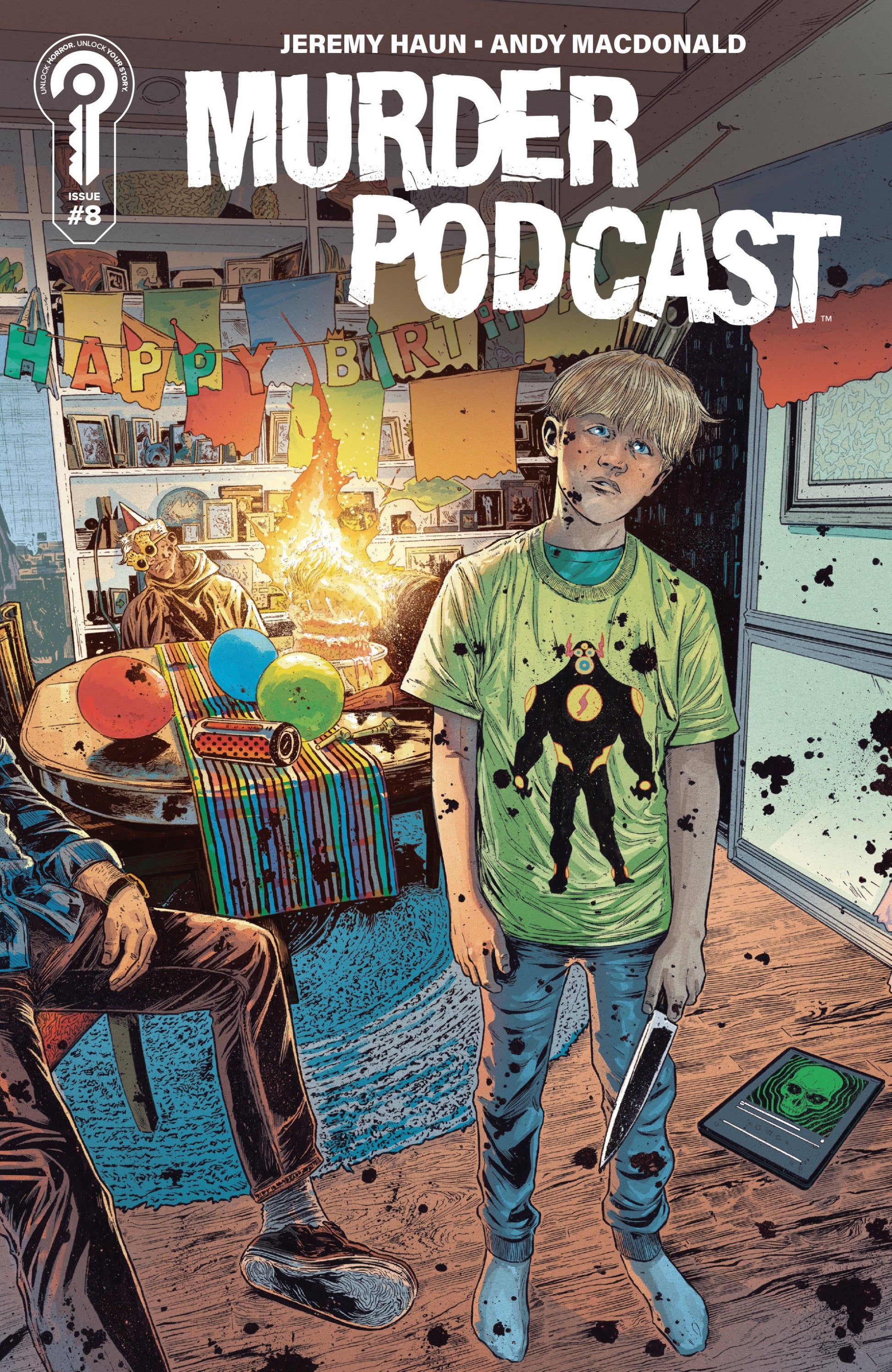 MURDER PODCAST #8 COVER A JEREMY HAUN CVR A