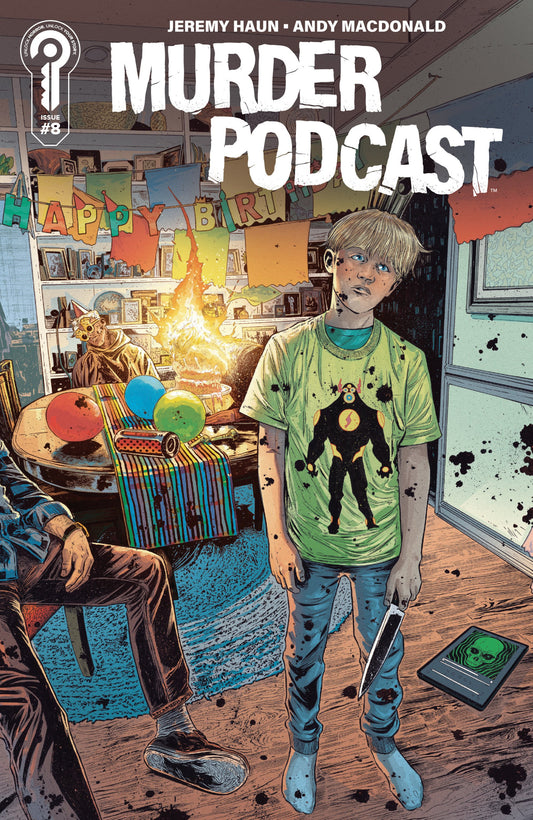MURDER PODCAST #8 COVER A JEREMY HAUN CVR A