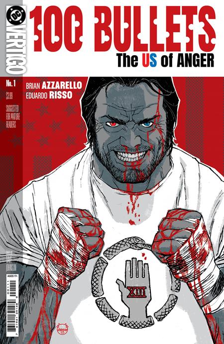 100 BULLETS THE US OF ANGER #1 CVR A DAVE JOHNSON OF 8